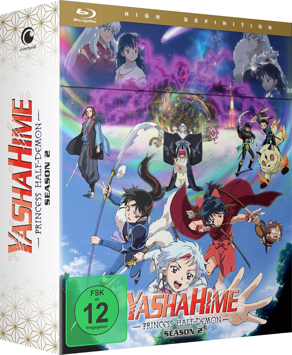 Yashahime: Princess Half-Demon - Staffel 2 (BR) GA
 Gesamtausgabe, 4Disc