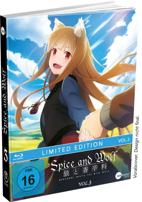 Spice & Wolf: Merchant Meets The Wise Wolf 3 (BR) 
Mediabook, AniMoon
