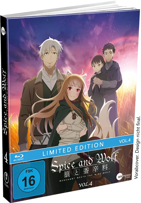 Spice & Wolf: Merchant Meets The Wise Wolf 4 (BR) 
Mediabook, AniMoon