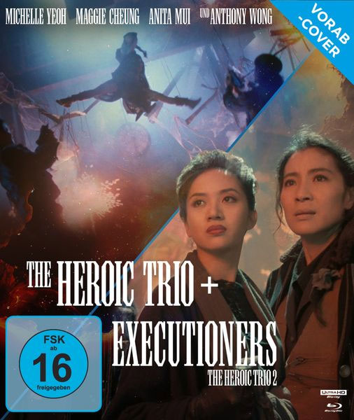 Heroic Trio 1+2 (UHD+BR) 
Min: 186/DD/WS 3Disc