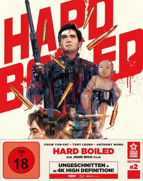Hard-Boiled (UHD+BR) LE -SB- 4K 
Limited Steelbook, 3Disc
