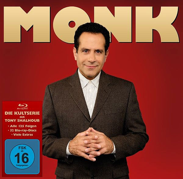 Monk - Gesamtbox (BR) 32Disc
Die komplette Serie