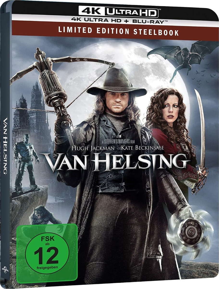 Van Helsing (UHD+BR) LE -SB- 4K  
Limited Steelbook