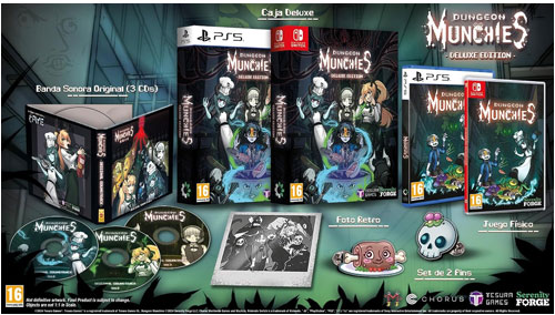 Dungeon Munchies  PS-5  UK  Deluxe E.