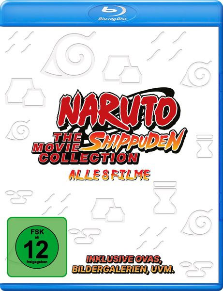 Naruto Shippuden - 8-Film Collection (BR) 
The New Movie Collection