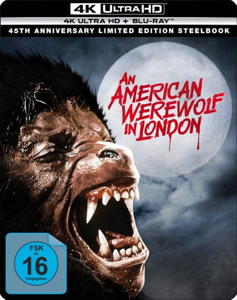 American Werewolf  (UHD+BR) LE -MB- 4K 
Limited Mediabook