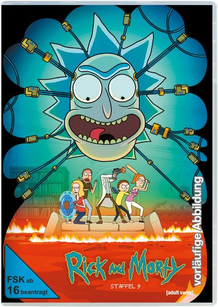 Rick & Morty - Staffel 9 (DVD) 
Min: 216/DD5.1/WS
