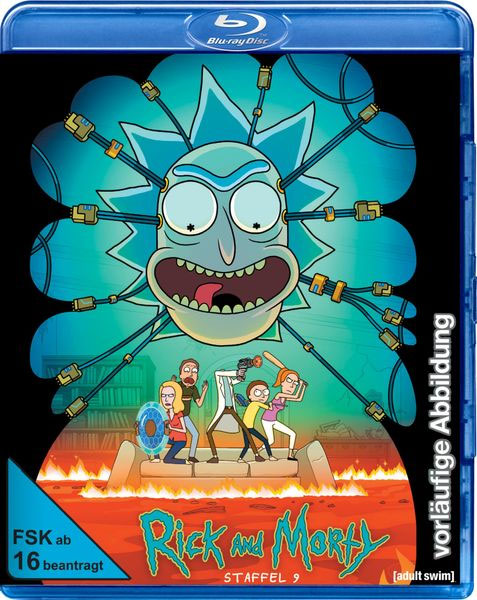 Rick & Morty - Staffel 9 (BR) 
Min: 216/DD5.1/WS