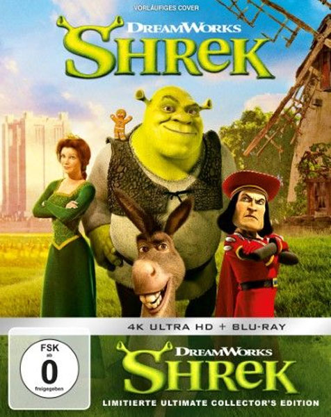 Shrek - 25th Anniversary Edition (UHD+BR) LE -SB- 
Min: 102/DD5.1/WS