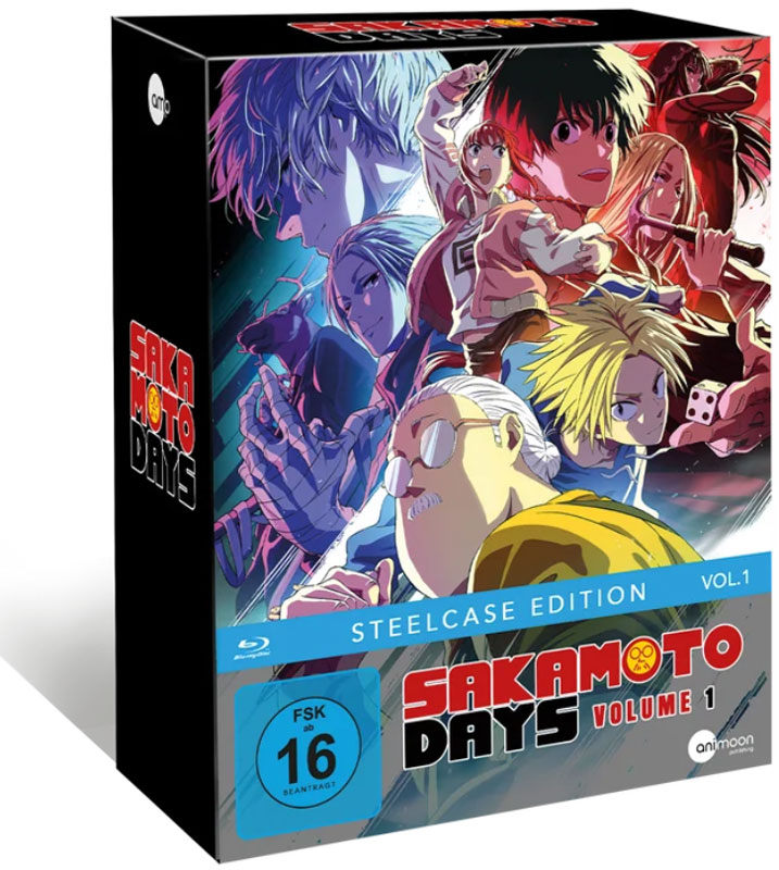 Sakamoto Days - Vol.1 (BR) LE 
Limited Steelcase
