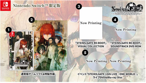 Steins Gate Re:Boot  SWITCH  JP multi Limited E.
