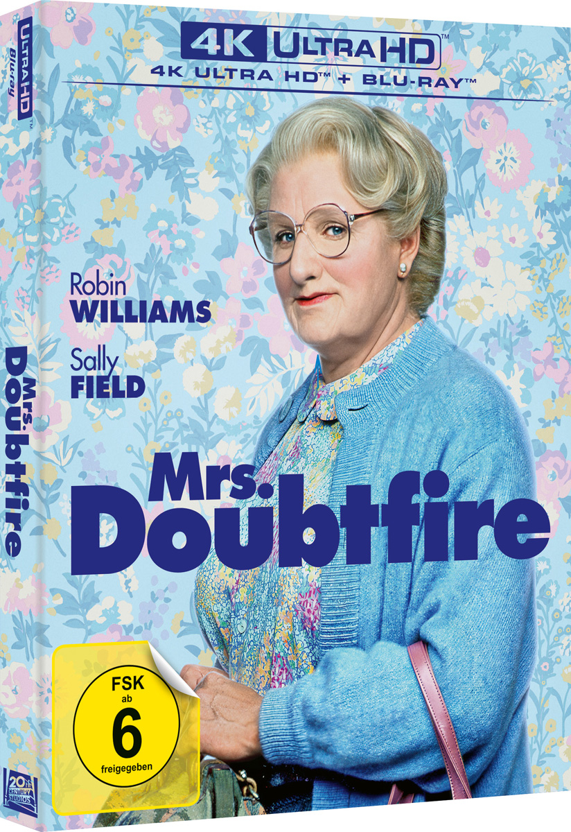 Mrs. Doubtfire (UHD+BR) 4K 2Disc 
Min: 125/DD5.1/WS