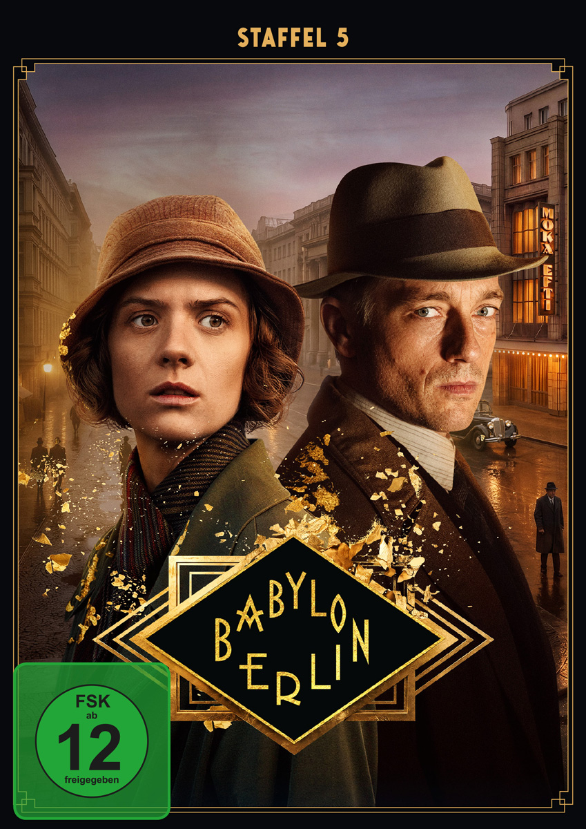 Babylon Berlin - Staffel 5 (DVD) 3Disc 
Min: 378/DD5.1/WS
