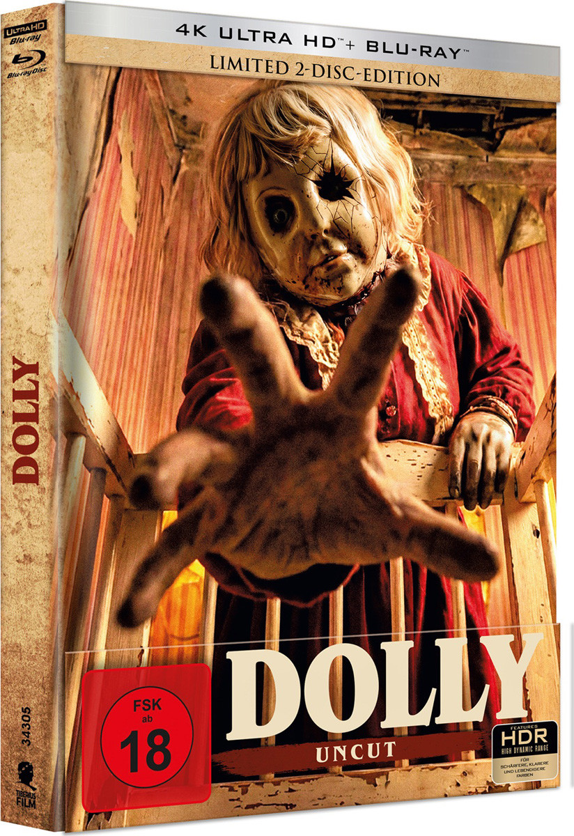 Dolly (UHD+BR) LE -MB- Cover A 
Limitiertes 2-Disc-Mediabook