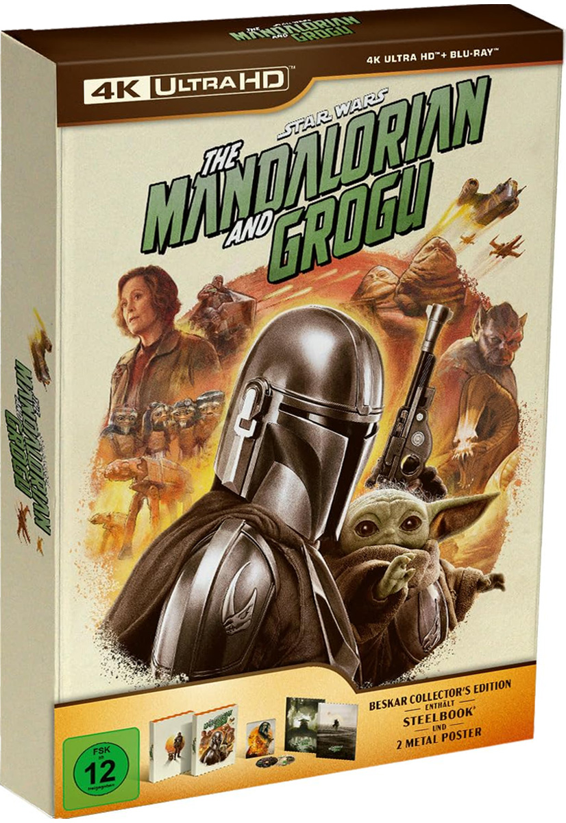 Star Wars - Mandalorian and Grogu (UHD+BR)LE IASB 
Limited Icon Art Steelbook