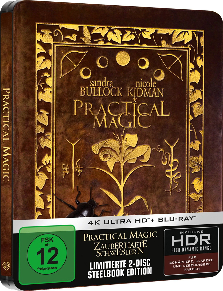 Practical Magic: Zauberhafte Schw. (UHD+BR) LE SB 
Limited Steelbook