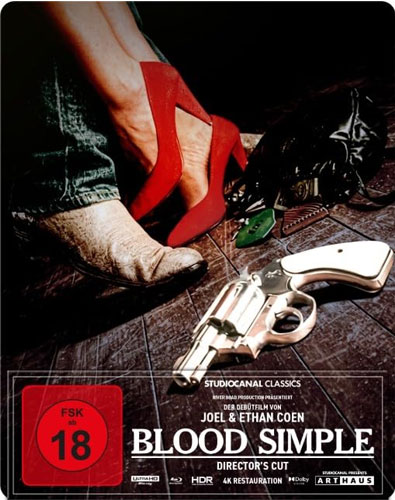 Blood Simple (UHD+BR) LE -SB- 4K 
Limited Steelbook