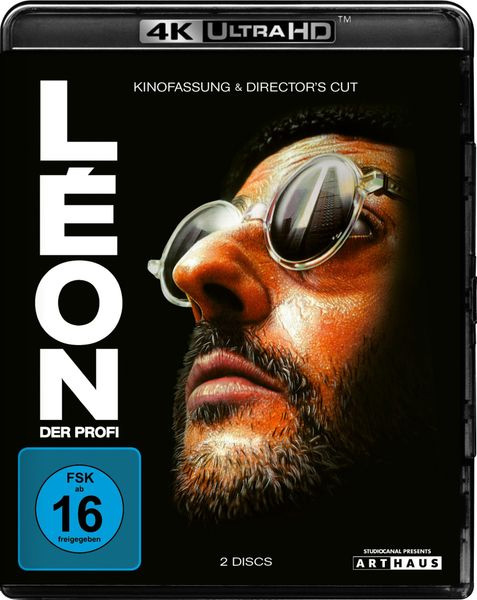 Leon - Der Profi  (UHD+BR) 4K 
Min: 133/DD5.1/WS