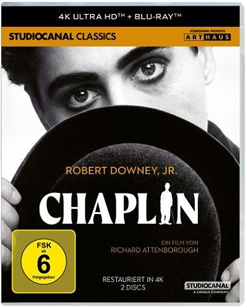 Chaplin (UHD+BR) 4K 
Min: 144/DD5.1/WS