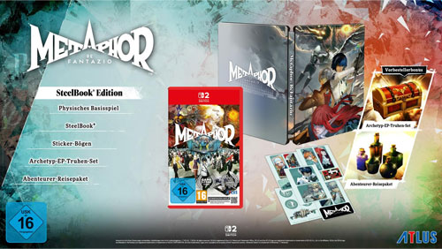 Metaphor: ReFantazio  NSW2  Steelbook Ed.