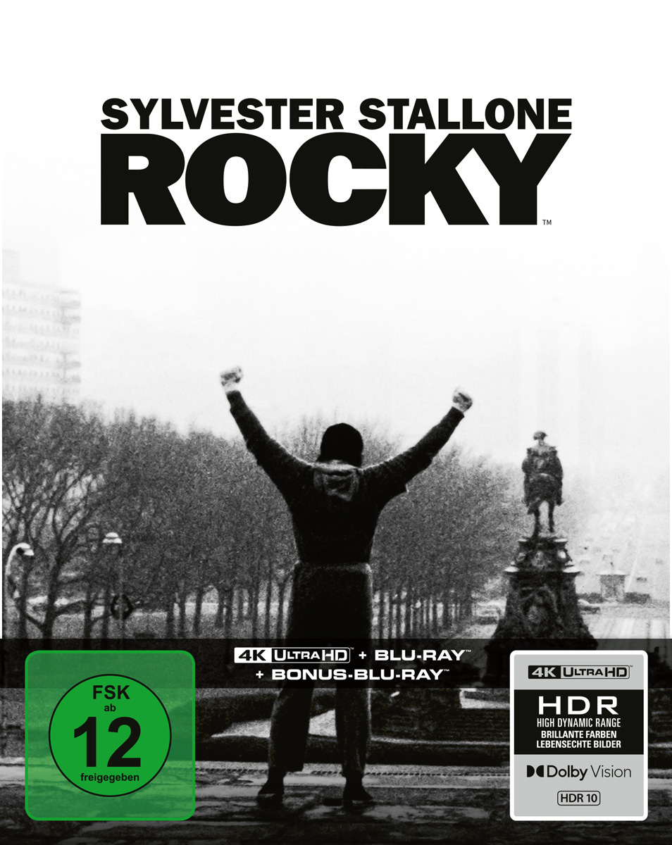 Rocky (UHD+BR) LE -SB- 
Limitiertes 3-Disc-Steelbook