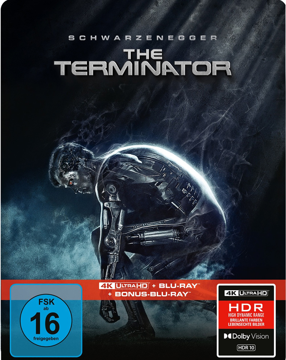Terminator (UHD+BR) LE -SB- B 
Limitiertes 3-Disc-Steelbook  Cover B