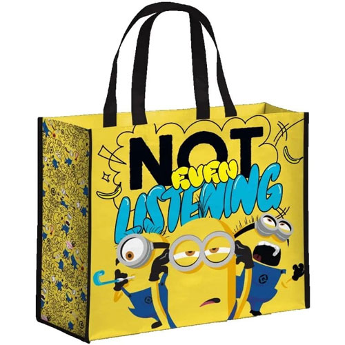 Merc Tasche Minions Not listening Einkaufstasche