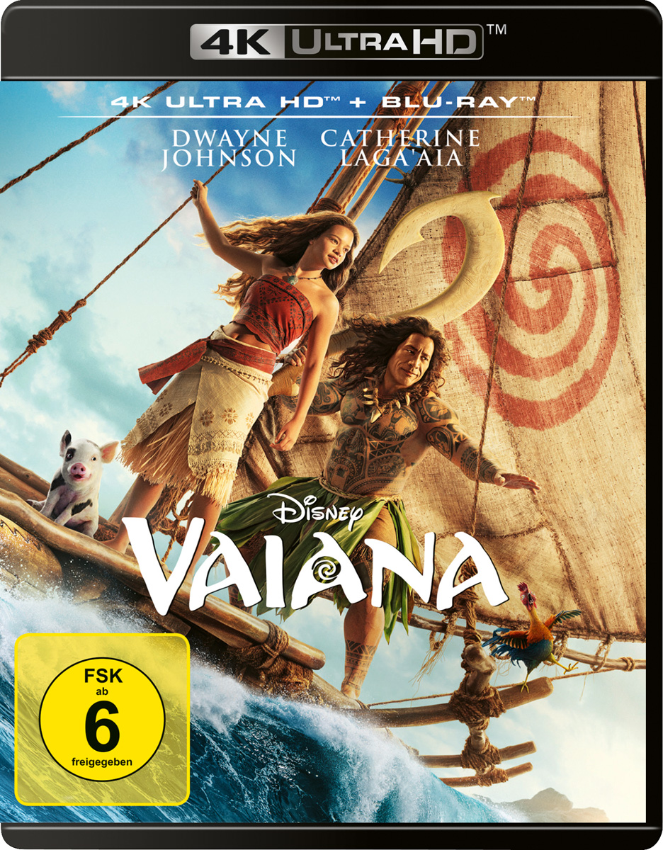 Vaiana - Live Action (UHD+BR) 4K 
Min: 115/DD5.1/WS 2Disc