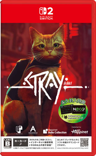 Stray  NSW2  (SSK)  JP 
 Include: Companions Alphabet Card Set, Reversible Dual-Side Cover Art