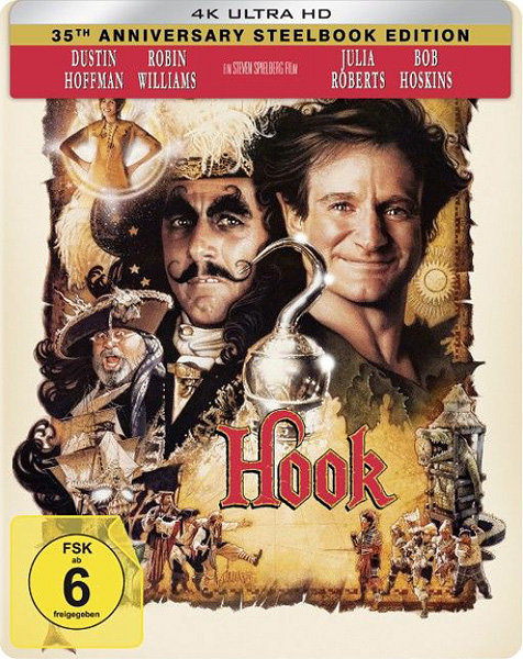 Hook - 35th Anniversary Edition (UHD+BR) LE -SB- 
Limited Steelbook 4K