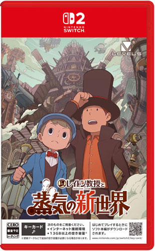 Professor Layton  NSW2  JP  (SSK)   multi Deutsch
 and the new World of Steam